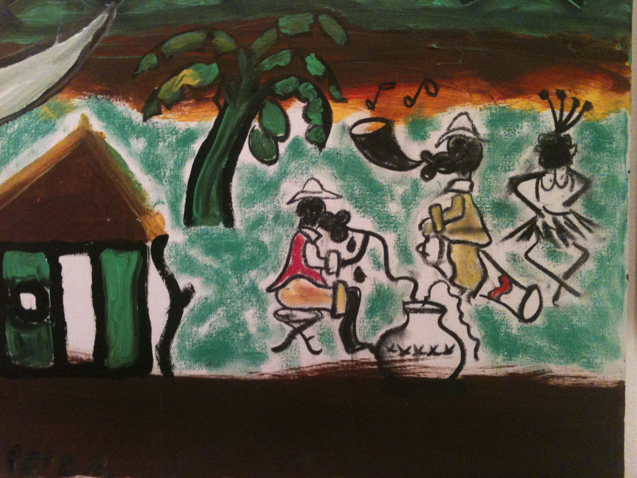 “Colours of Africa”: It takes an art auction…. 3.5*