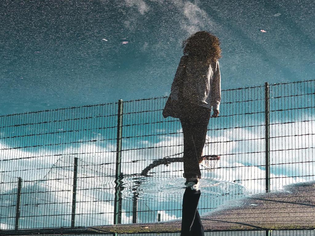 Behind Strawberry Fields